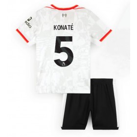 Liverpool Ibrahima Konate #5 Tredje skjorte til barn 2024-25 Kortermet (+ korte bukser)